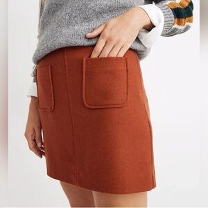 Madewell Wool Skirt